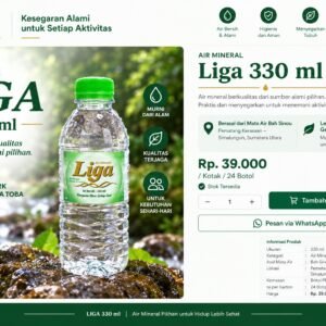 Air Mineral LIGA 330 ml